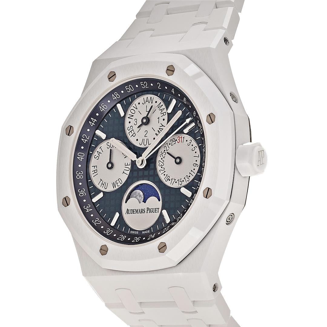 Audemars Piguet Royal Oak Perpetual Calendar 26579CB.OO.1225CB.01 White Ceramic view 2