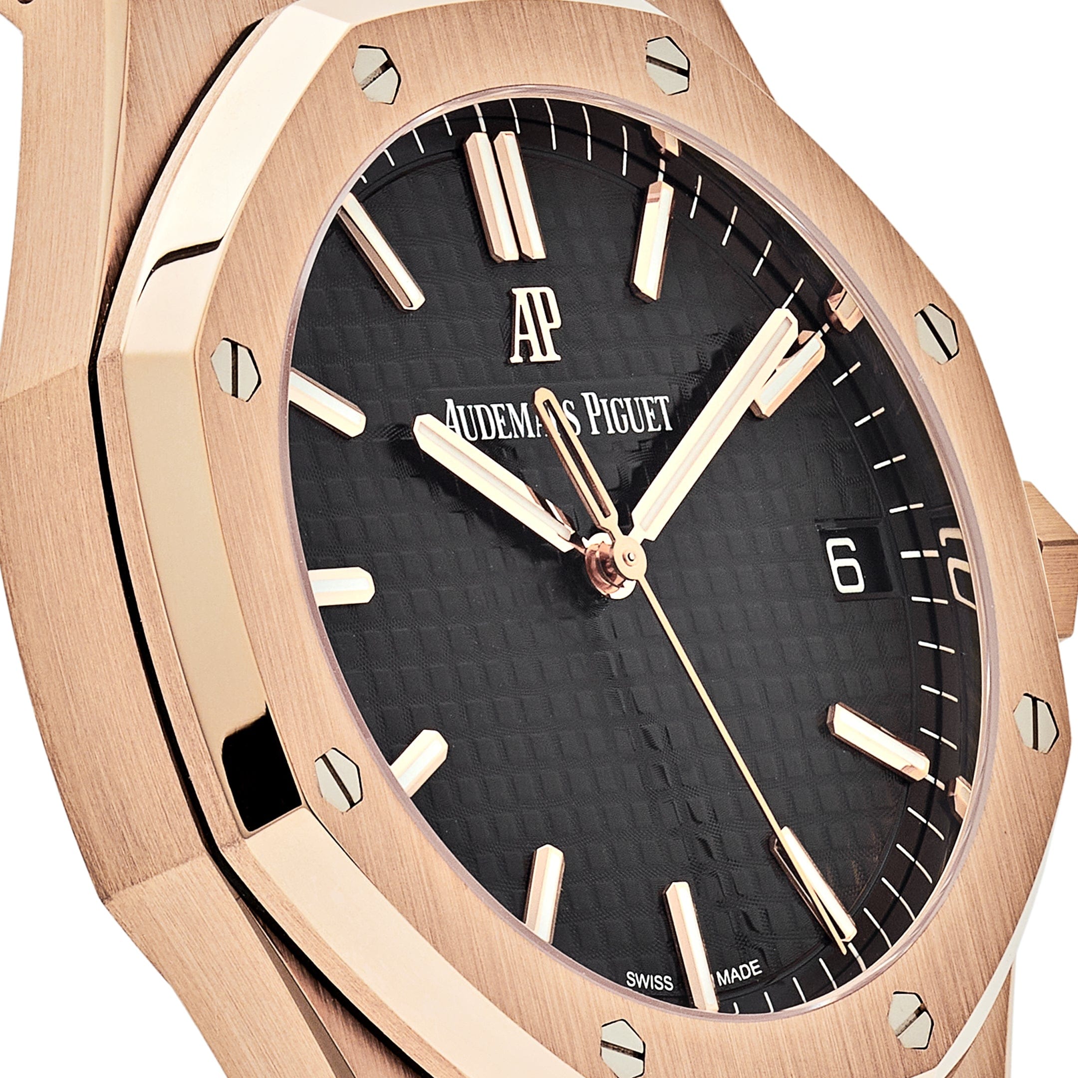 Audemars Piguet Royal Oak Selfwinding 15500OR.OO.D002CR.01 Rose Gold Black Dial (2021) view 5