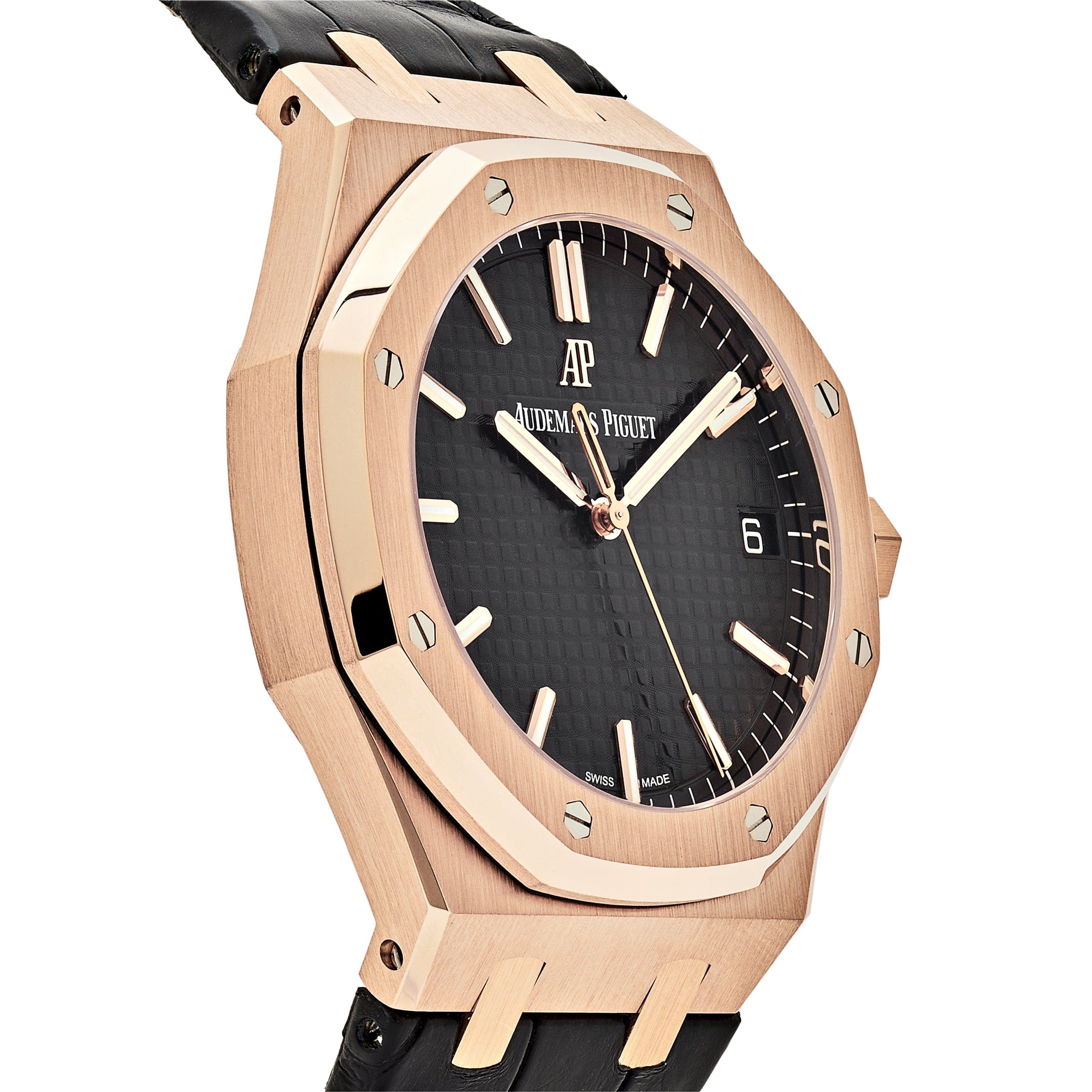 Audemars Piguet Royal Oak Selfwinding 15500OR.OO.D002CR.01 Rose Gold Black Dial (2021) view 4