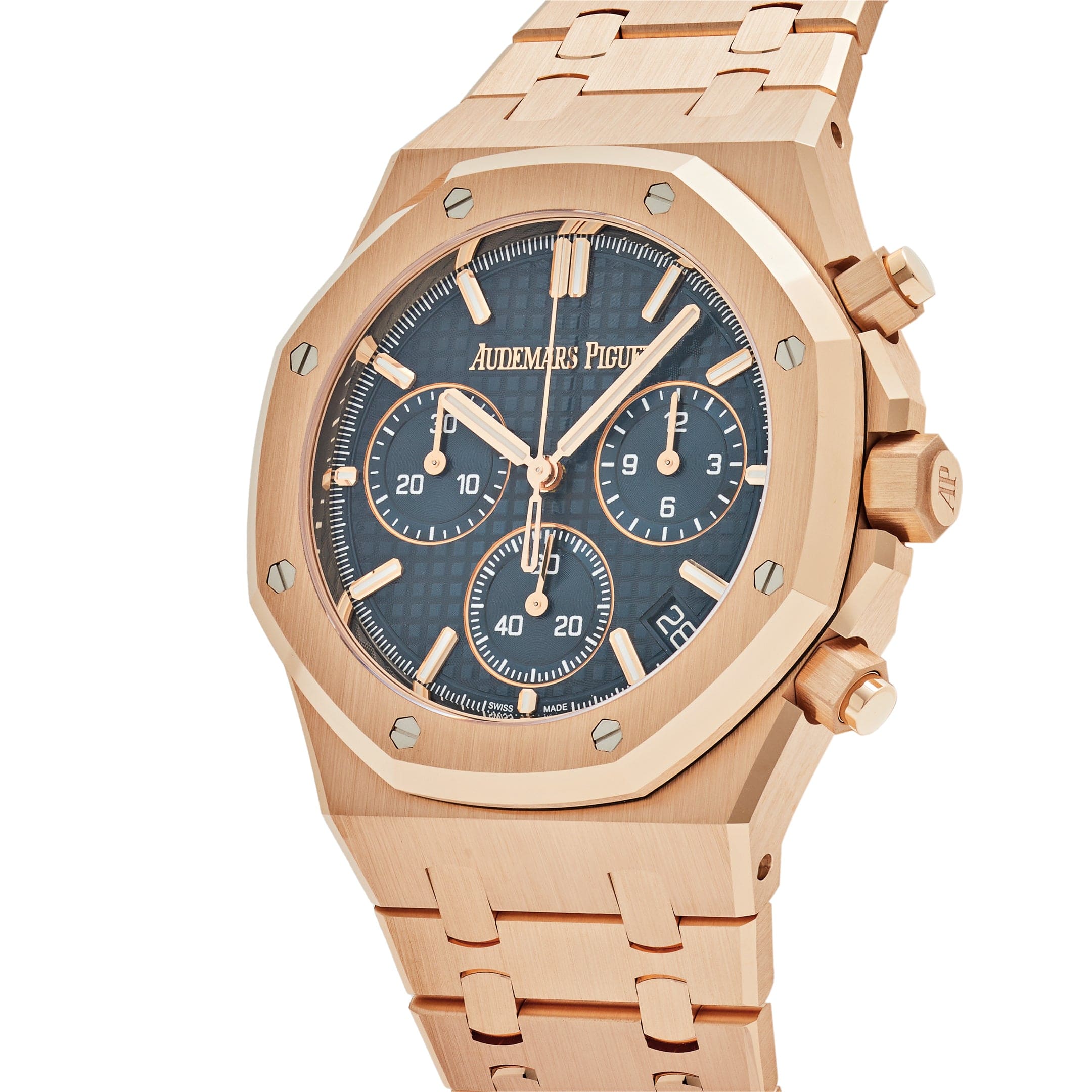 Audemars Piguet Royal Oak Selfwinding Chronograph 26240OR.OO.1320OR.05 Blue Dial (2023) view 3