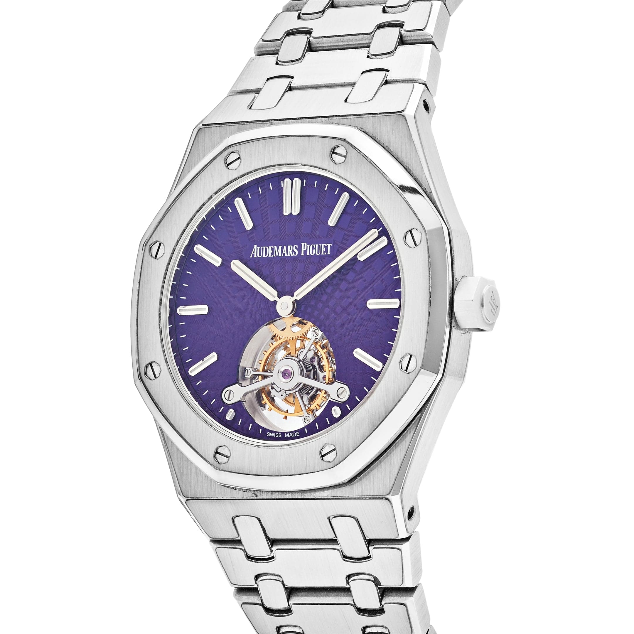 Audemars Piguet Royal Oak Tourbillon Extra Thin Purple Dial 26522ST.OO.1220ST.01 view 2