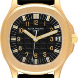 Patek Philippe Aquanaut 34mm Yellow Gold Black Dial – 5066J