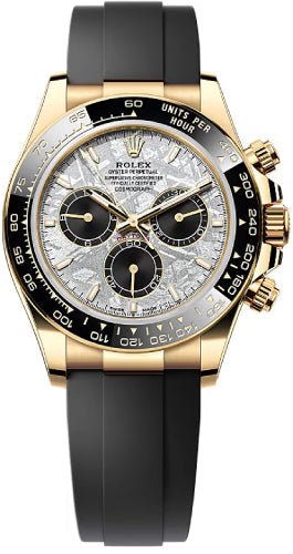 Rolex Cosmograph Daytona 40mm Meteorite Black Dial Yellow Gold – 126518LN