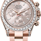 Rolex Cosmograph Daytona 40mm Sundust Diamond-Set Dial Oyster Bracelet Diamond-Set Bezel – 126595TBR