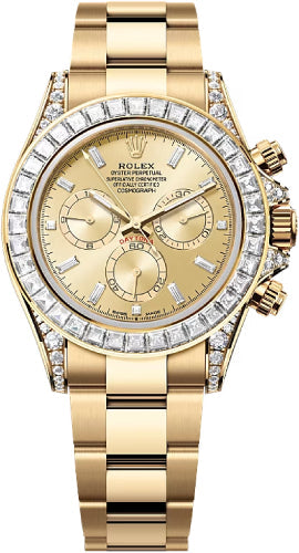 Rolex Cosmograph Daytona 126598TBR golden diamond-set