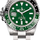 Rolex GMT-Master II 40mm White Gold Green Ceramic Dial Sprite Cerachrom Bezel Oyster Bracelet – 126729VTNR