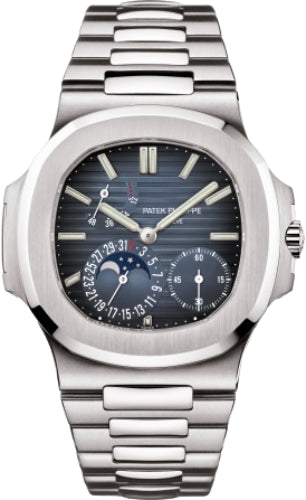 Patek Philippe Nautilus Moon Phases 40mm Stainless Steel Blue Dial – 5712/1A-001