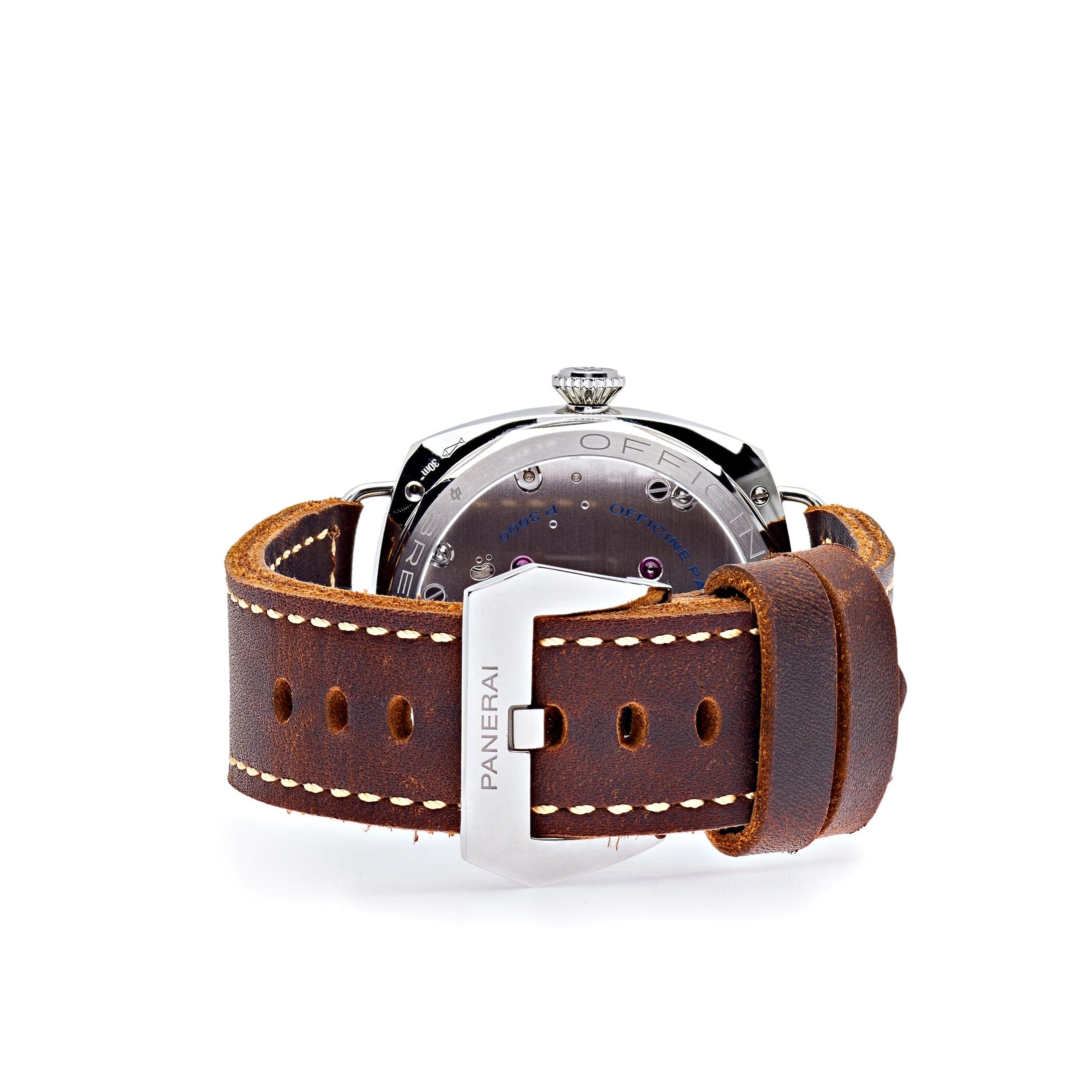 Panerai Radiomir 3 Days Acciaio Stainless Steel Brown Dial PAM00687 view 4