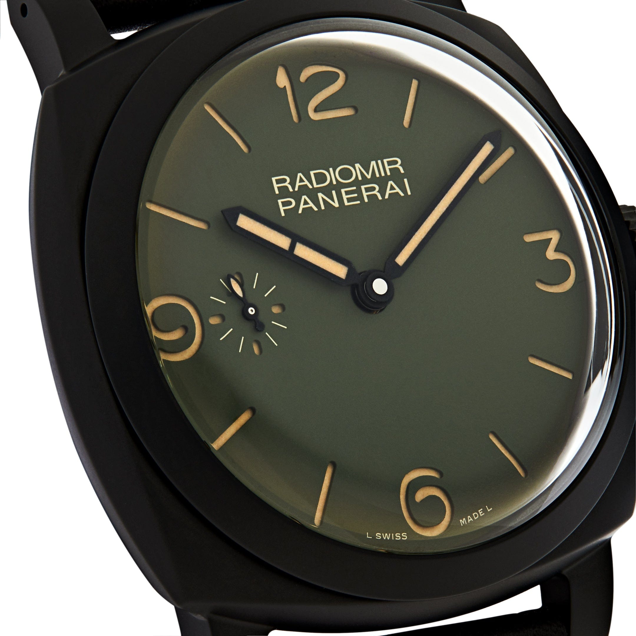 Panerai Radiomir Ceramic Green Dial PAM00997 view 3