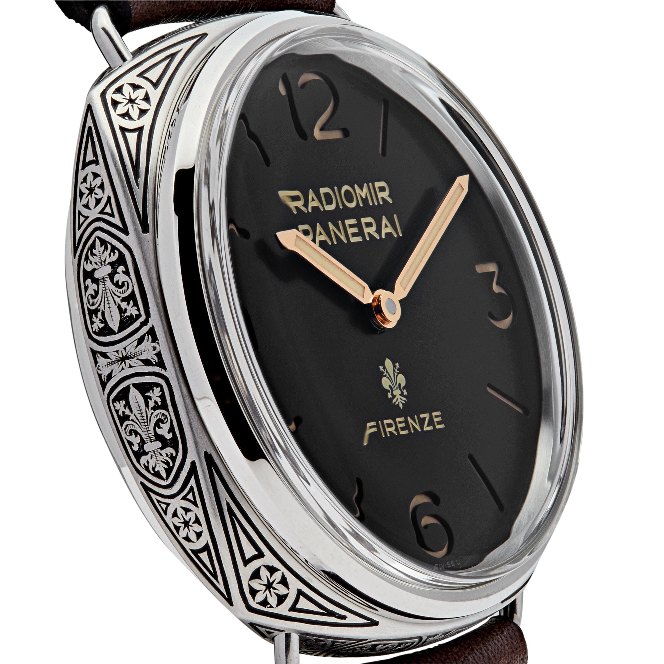 Panerai Radiomir Firenze 3 Days Engraved Special Edition PAM00672 view 3