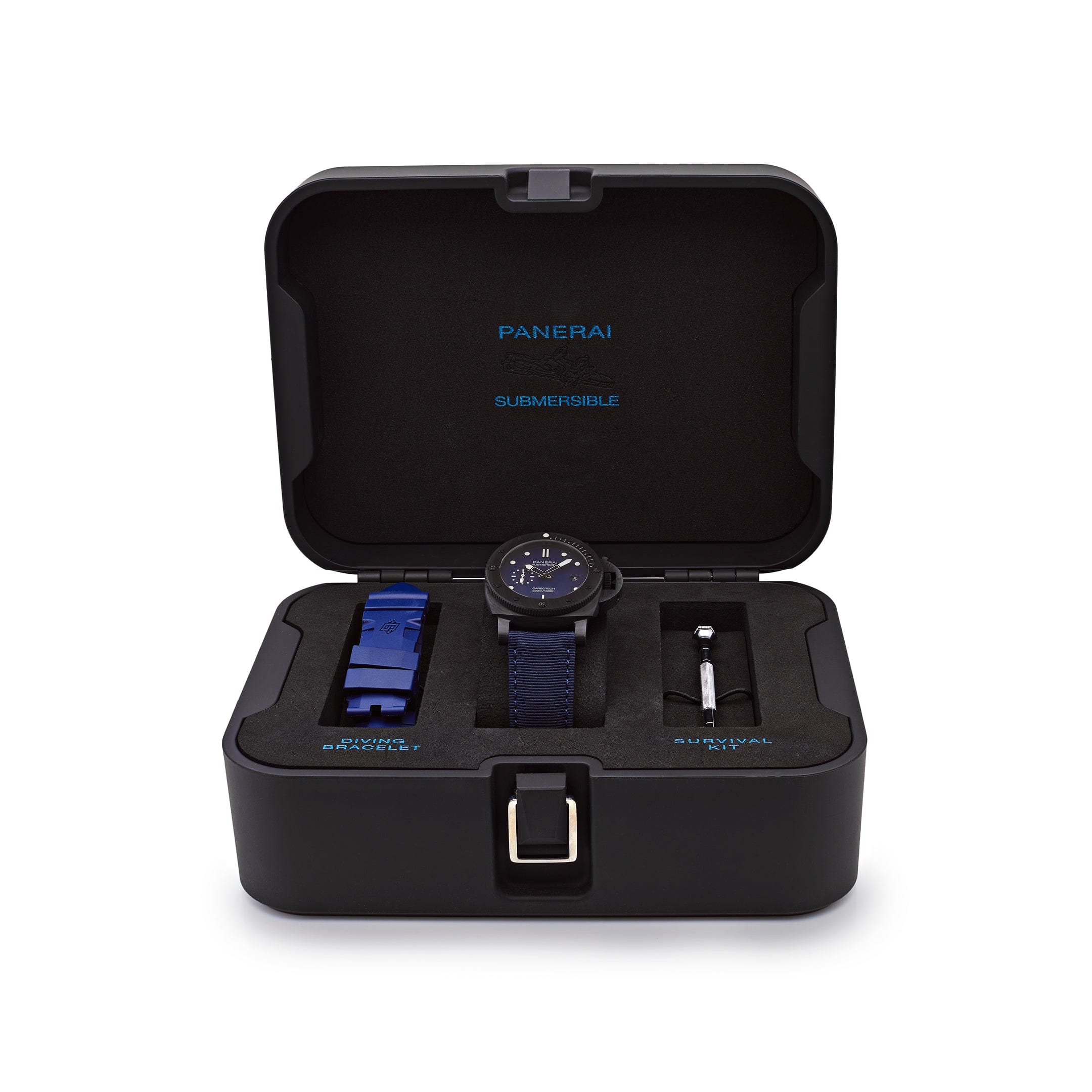 Panerai Submersible QuarantaQuattro Carbotech Blu Abisso PAM01232 view 8