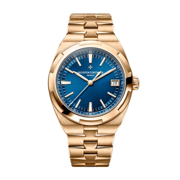 Vacheron Constantin Overseas Self-Winding 41mm Pink Gold Blue Dial – 4500V/110R-B705