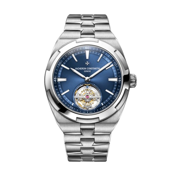 Vacheron Constantin Overseas Tourbillon 42.5mm Steel Blue Dial – 6000V/110A-B544